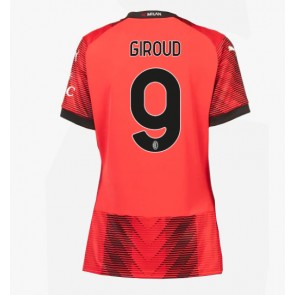 AC Milan Olivier Giroud #9 Hemmatröja Dam 2023-24 Kortärmad